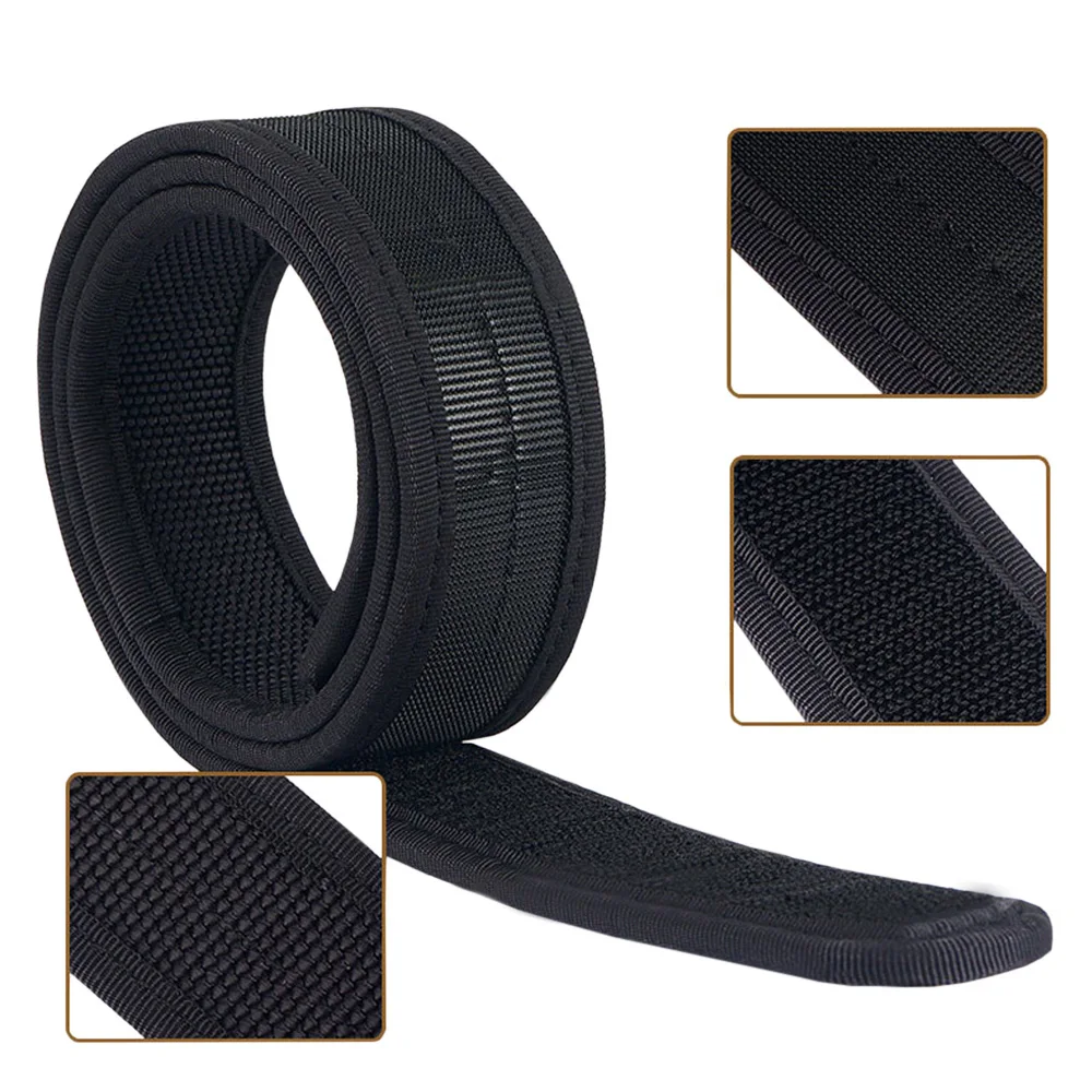 VULPO-Cinto Interno para Homens, Liberação Rápida Loop Liner, Cinto de Nylon, Caça, Tiro Airsoft, 1.5"