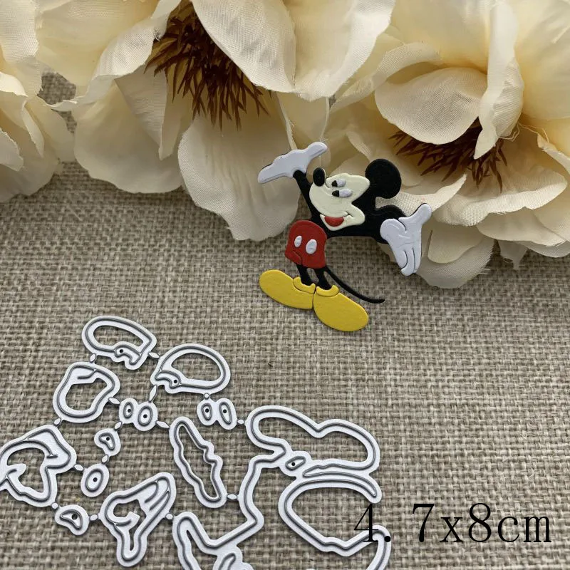 Cute animal family Metal Cutting Dies For DIY Scrapbooking Decorative Embossing Handcraft Die Cutting Template Mold