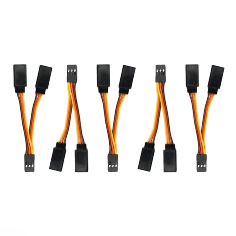 

D08B 5Pcs 5cm 30Core Servo Y Extension Cable for Small Robots and Aircrafts Helicopter
