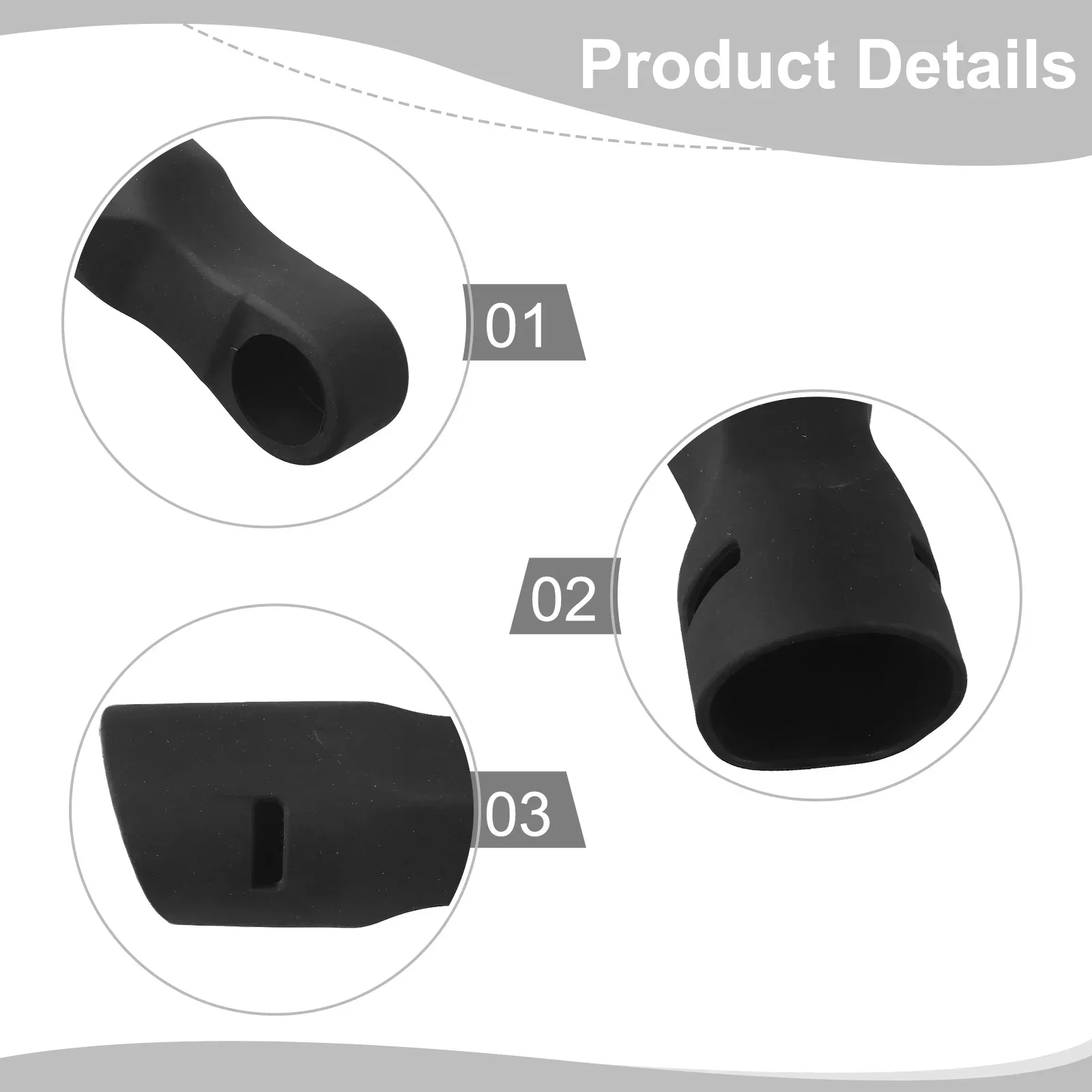 Ratchet Protective Boot 13.5*4*3cm 1pc 2558-20 2558-22 49-16-2558 Black Flexible Form-fitting Lightweight Design