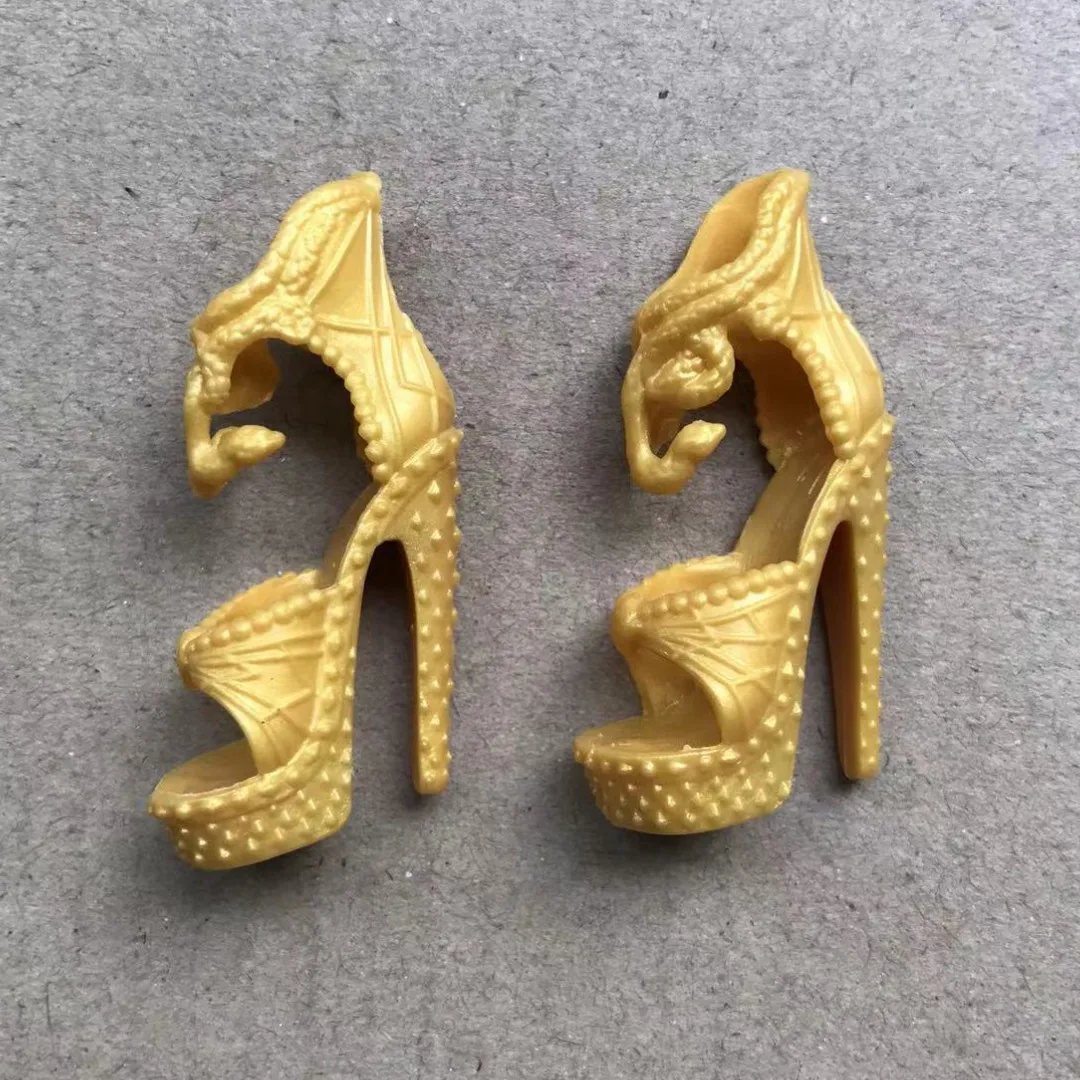 Monstering High Puppenschuhe, Stiefel, Bündchen, Brillen, Stirnbänder, originelles buntes Puppenkleidezubehör, DIY-Dekorationen – Detail 35