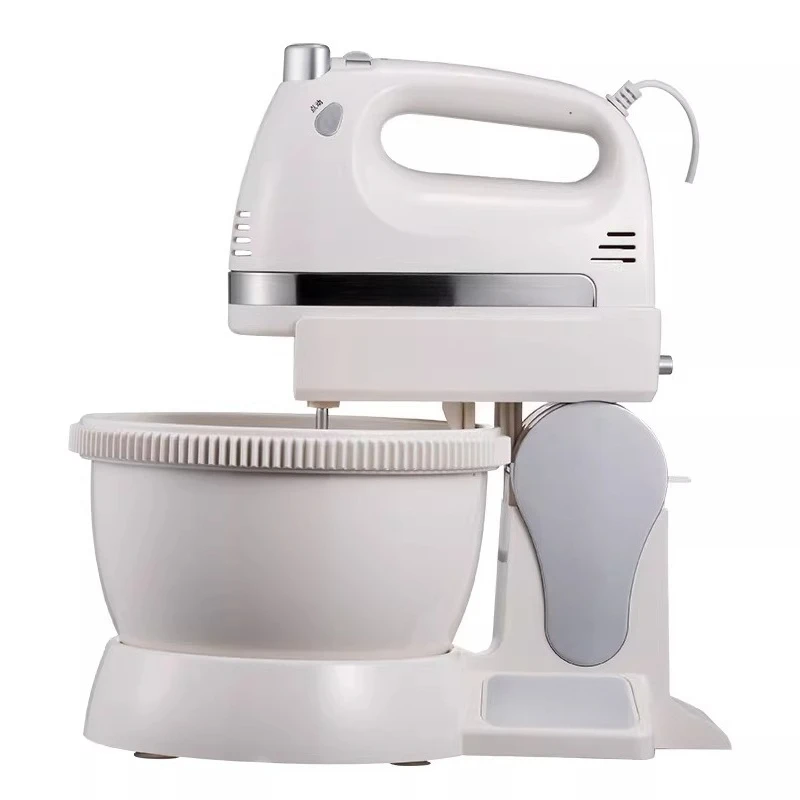 

Electric Egg Beater with Bucket Handheld Desktop Household Baking Cream Cake Beater