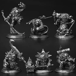 Metal military tortoise and rabbit war small soldier man model archer toy tabletop game chess piece ornaments hand-held car