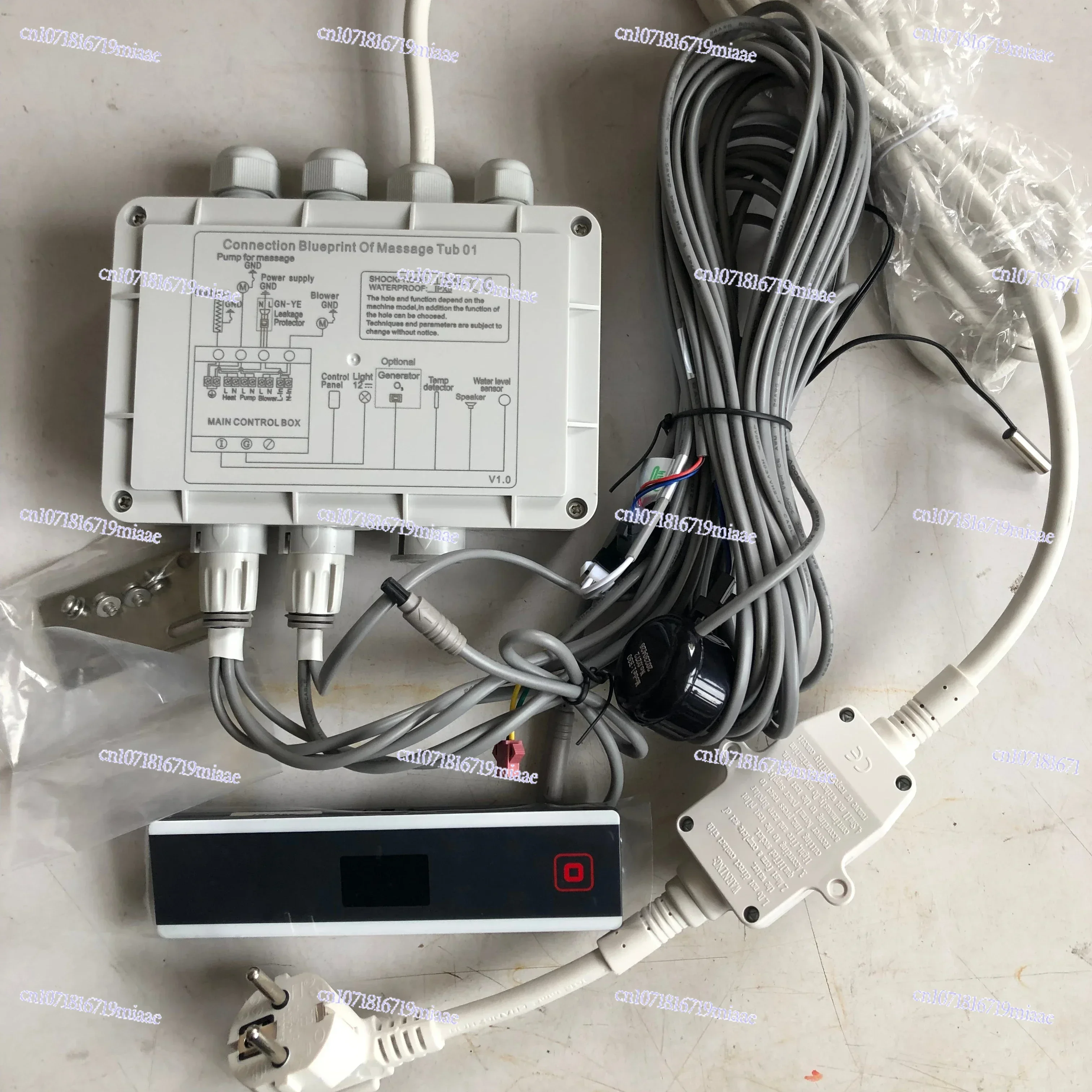 

Manufacturer massage surfing system, acrylic bathtub constant temperature radio Bluetooth fashion acrylic bathtub controller