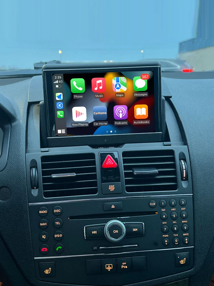 Bonroad Draadloze Carplay Android Auto Interface Voor Mercedes Benz C Klasse W204 NTG 4.0 4.5 5.0 Systeem Module Airplay Autolink - afbeelding 2