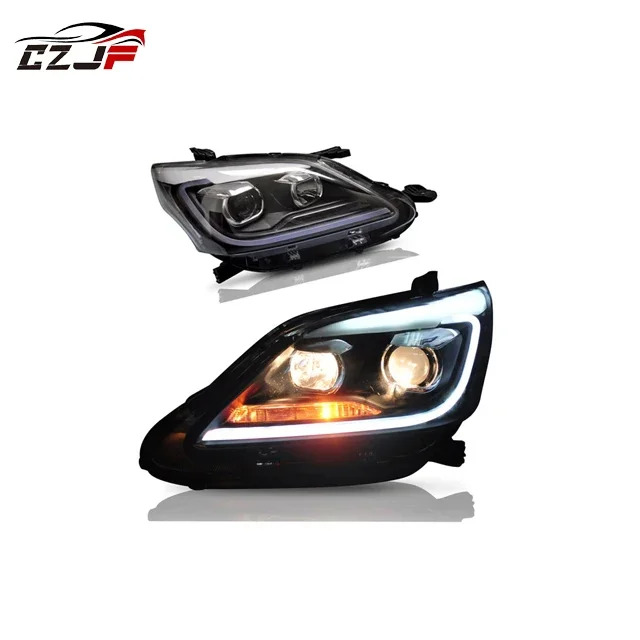 Projector Head Lights Black FOR  Innova 1th Gen (AN40) 2th 2011 2012 2013 2014 2015