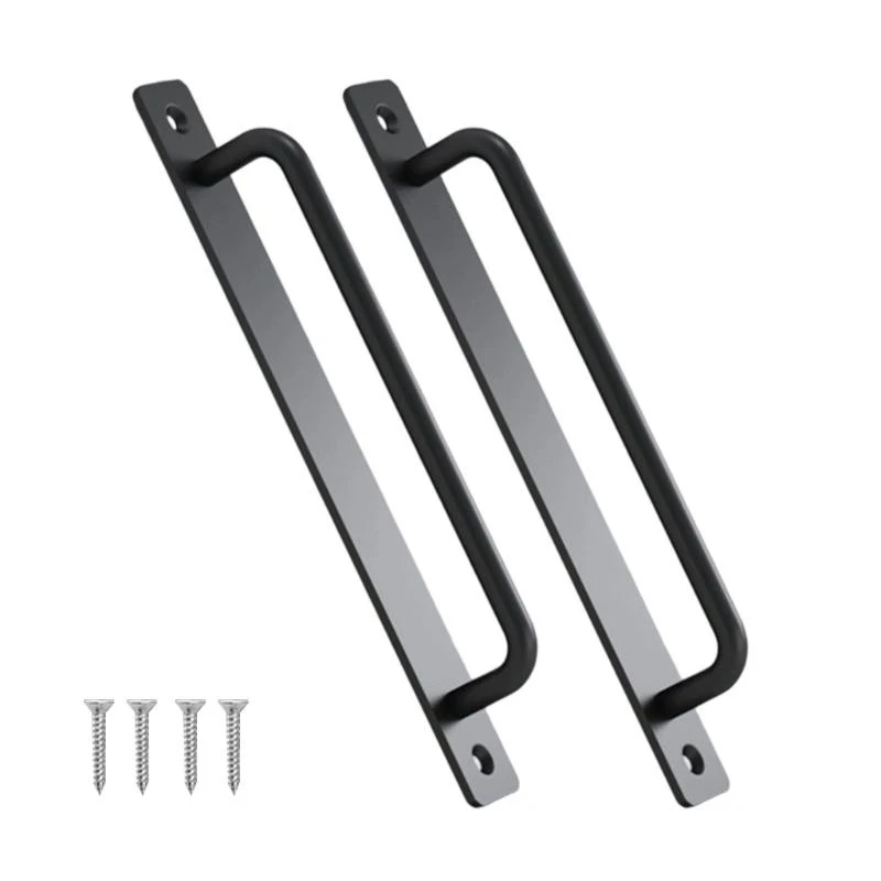 Porta in lega alluminio da 2 pacchetti LX0C per porta scorrevole per fienile e armadio