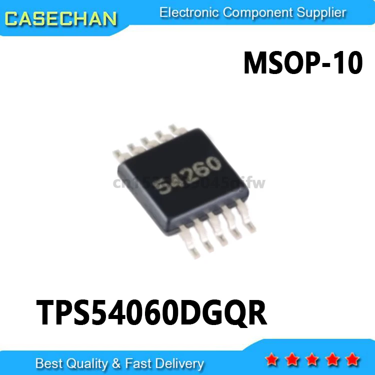 10PCS New and Original TPS54060DGQ TPS54060 54060 TPS54060DGQR MSOP-10