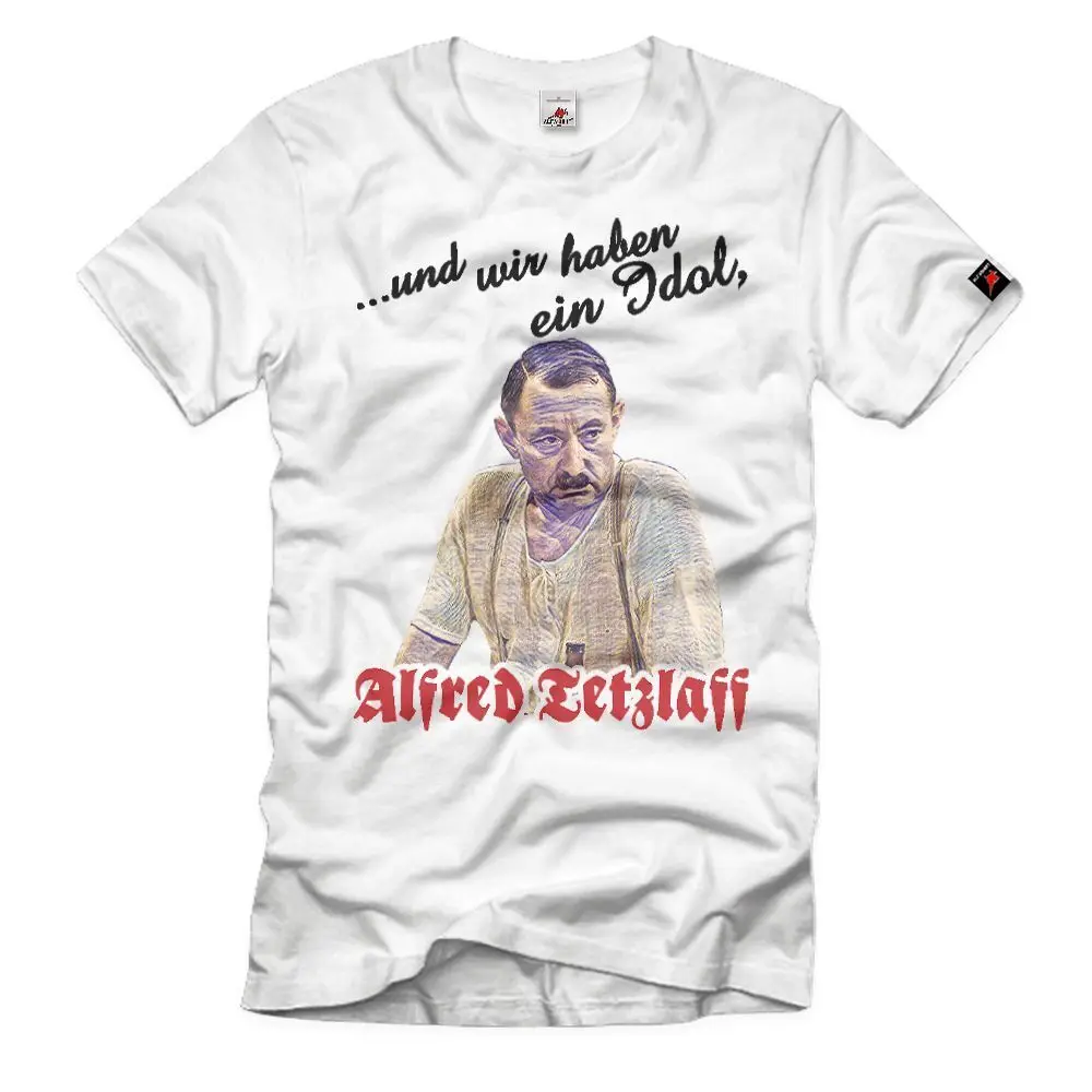 Idol Alfred Tetzlaff model cult TV series Heinz Schubert GDR T-shirt #35571