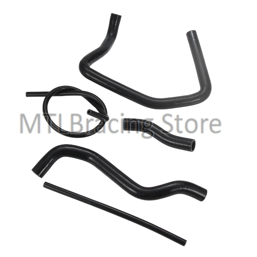 Black/Red Silicone Radiator Hose Water Pipe Set For SUZUKI GSX1300R Hayabusa 1999-2007 2000 2001 2002 2003 2004 2005 2006