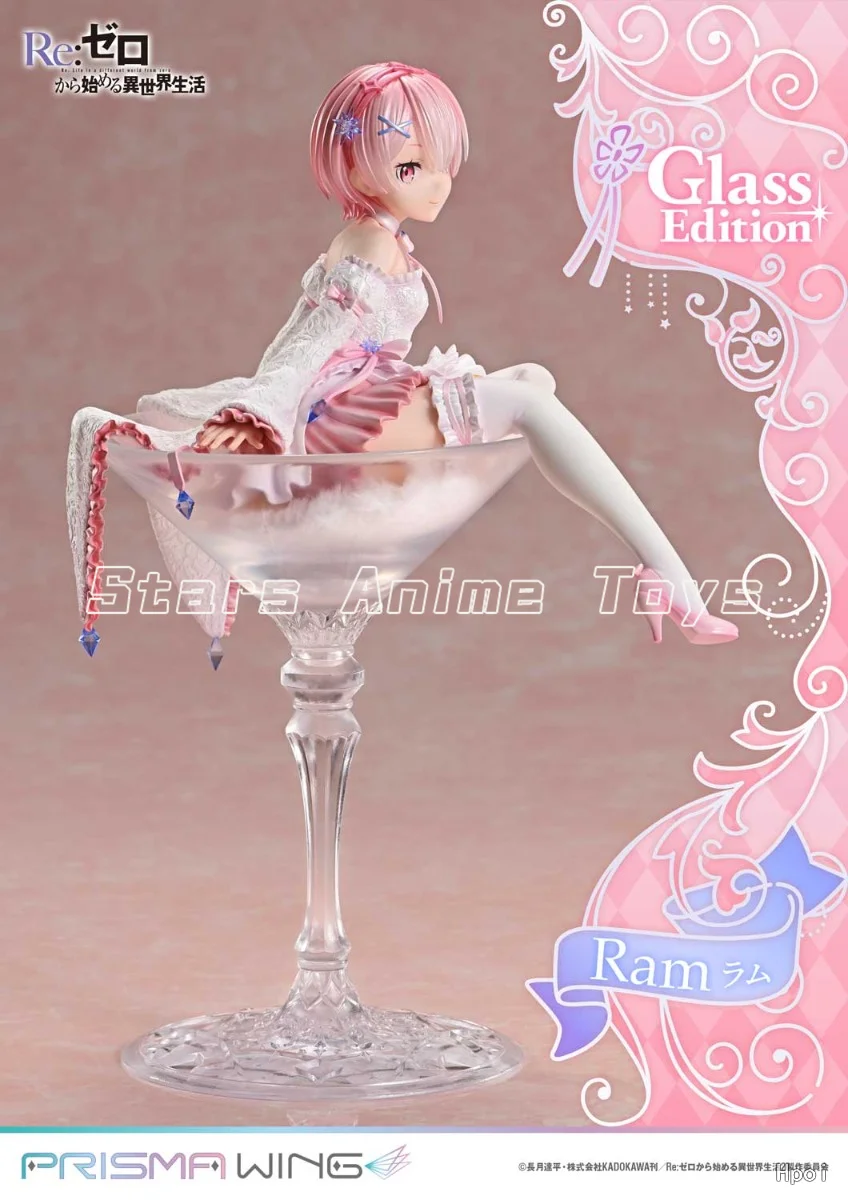 【先行販売】オリジナル プライム1スタジオ PRISMA WING Re0 RAM グラスカップ 1/7 アニメーションフィギュア おもちゃ ギフト コレクションモデル