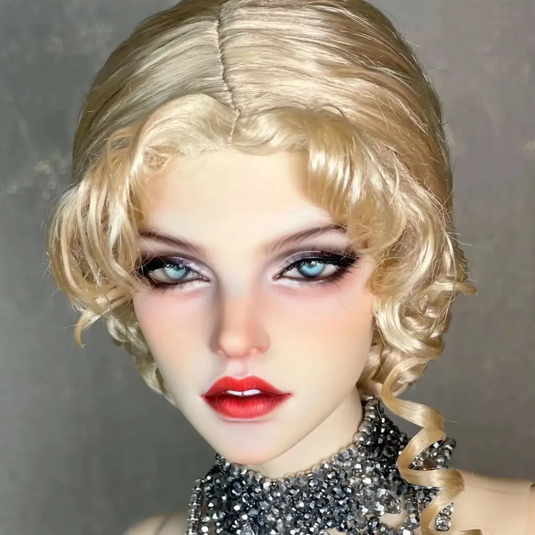 

2026 Новое качество 1/3 62 см SD BJD Soo Head Type C Светло-коричневый Премиум Смола Spot Makeup Just a Head