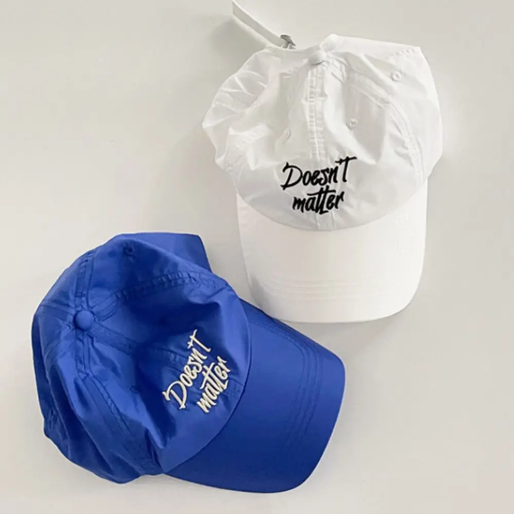 الصيف الربيع مقاوم للماء قبعة التجفيف السريع خفيفة الوزن بلغت ذروتها قبعة بيسبول قابل للتعديل عادية الشمس واقية قبعة الشمس الإناث الذكور