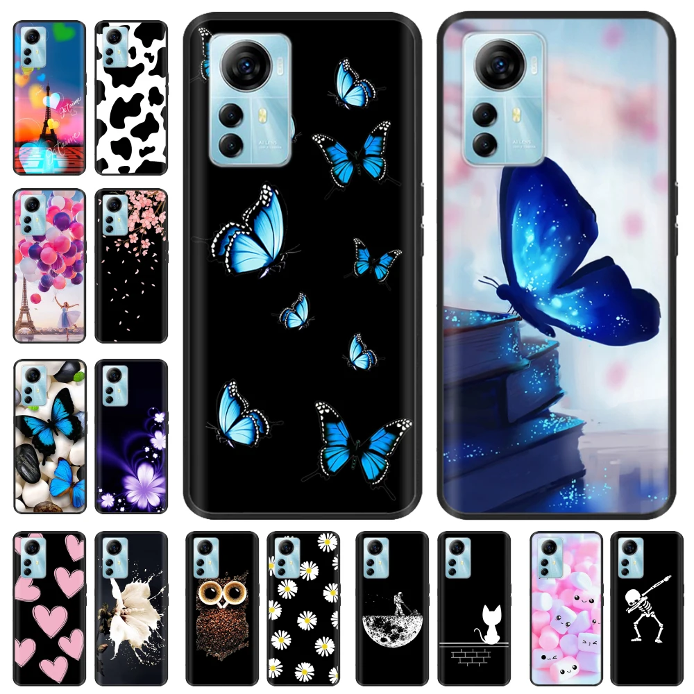 For ZTE Blade A72s 2023 Case Cute Soft TPU Silicone Back Cover for ZTE Blade A72S 4G Phone Cases 6.75