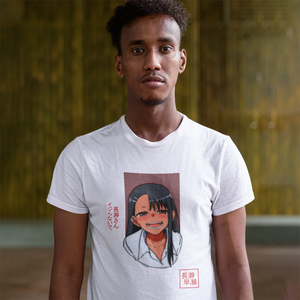 HD-Anime Please Nagatoro Don't Bully Me Ijiranaide nagatoro san kawaii waifu anime T-shirts for men Large size printed t-shirt