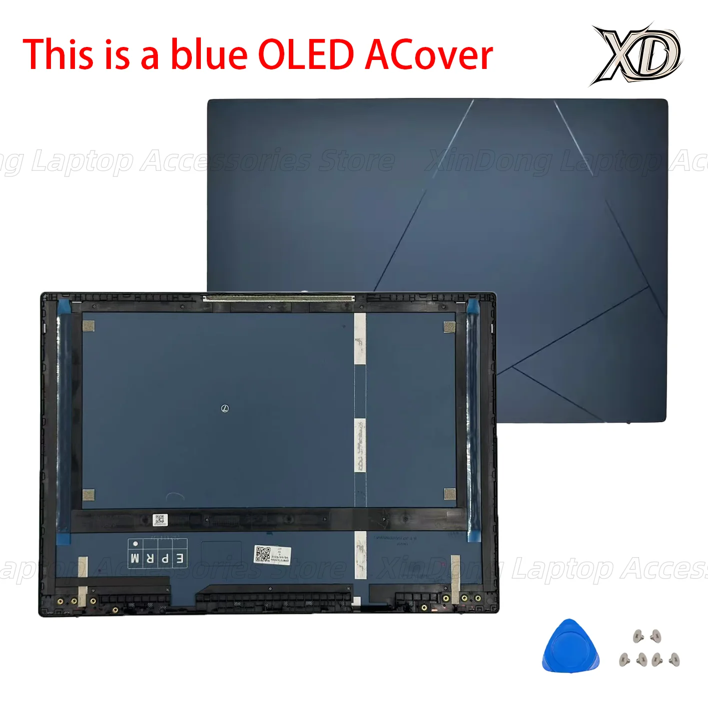 Laptop Housing Case For ZenBook 14 UX3405 UX3405C UX3405M UX3405MA 2024 Model LCD Back Cover/Palmrest/Bottom/Hinges Replacement