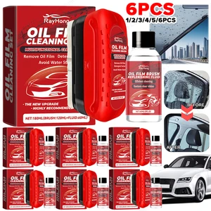 Automotive oil film cleansing avoids rain and fog universal glass cleaning plate improves water repellent clarity 8 Main Automotive Sales - №8