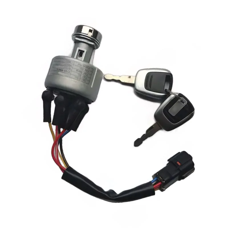 Excavator Loader Engineering Machinery Parts 21Q4-00071 Ignition Switch 21Q400071