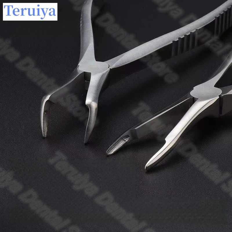 Medical Oral Dental Extraction Forceps Set - Adult Upper/Lower Jaw Impacted Wisdom Tooth & Residual Root Removal Instruments