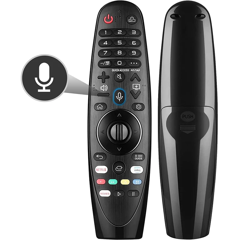 Replacement Remote Control Compatible with Smart TV Voice Magic Remote with Voice Pointer Function for TVs MR-20GA MR-19BA