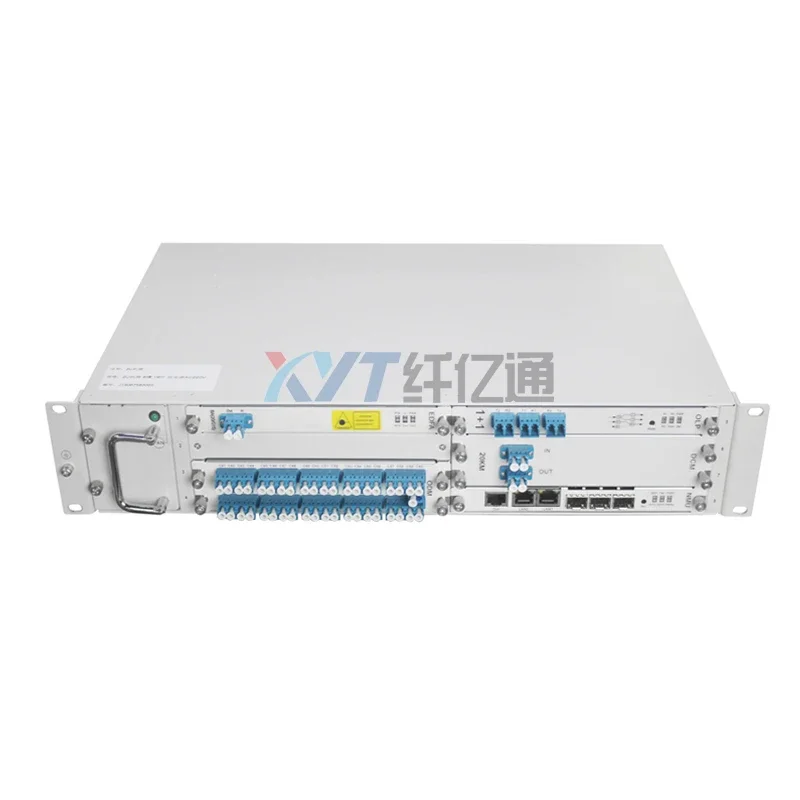 2U WDM integrated platform 19-inch standard 2U rack active transmission DWDM system with OTU ODM EDFA DCM OLP interface card goo