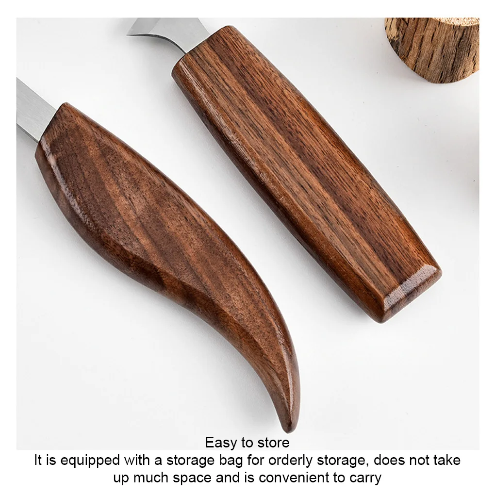 17 قطعة مجموعة سكاكين نحت الخشب متعددة الحجم-5/10/25 قطعة أدوات نجارة إزميل لملعقة خشب نحت اليقطين