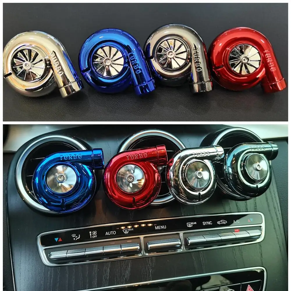 

Car Modification Turbine TURBO Air Outlet Aromatherapy Perfume Creative Gift Deodorant Refresher JDM Modification Decoration