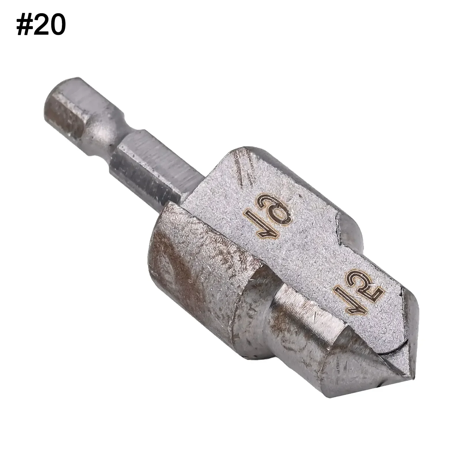 1/3pcs PPR Lifting Stepped Drill Bit 6.35mm Hexagonal Shank Water Pipe Expansion Drill Plumber Opener Repair Tools Accessories