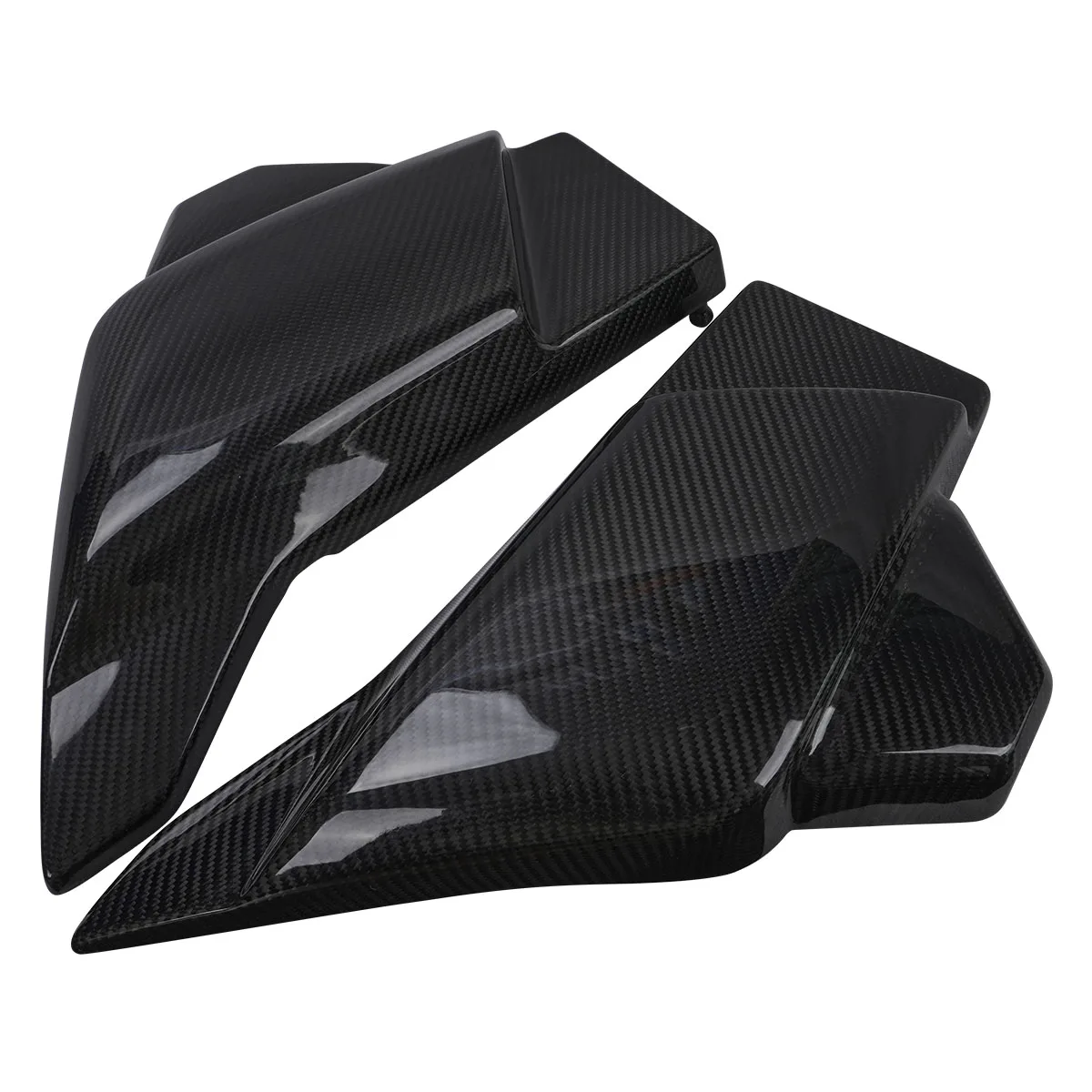 

High Quality Battery Cover Carbon Fiber 3K Twill Glossy for Touring Street Glide CVO Road Glide ST 2024-2025