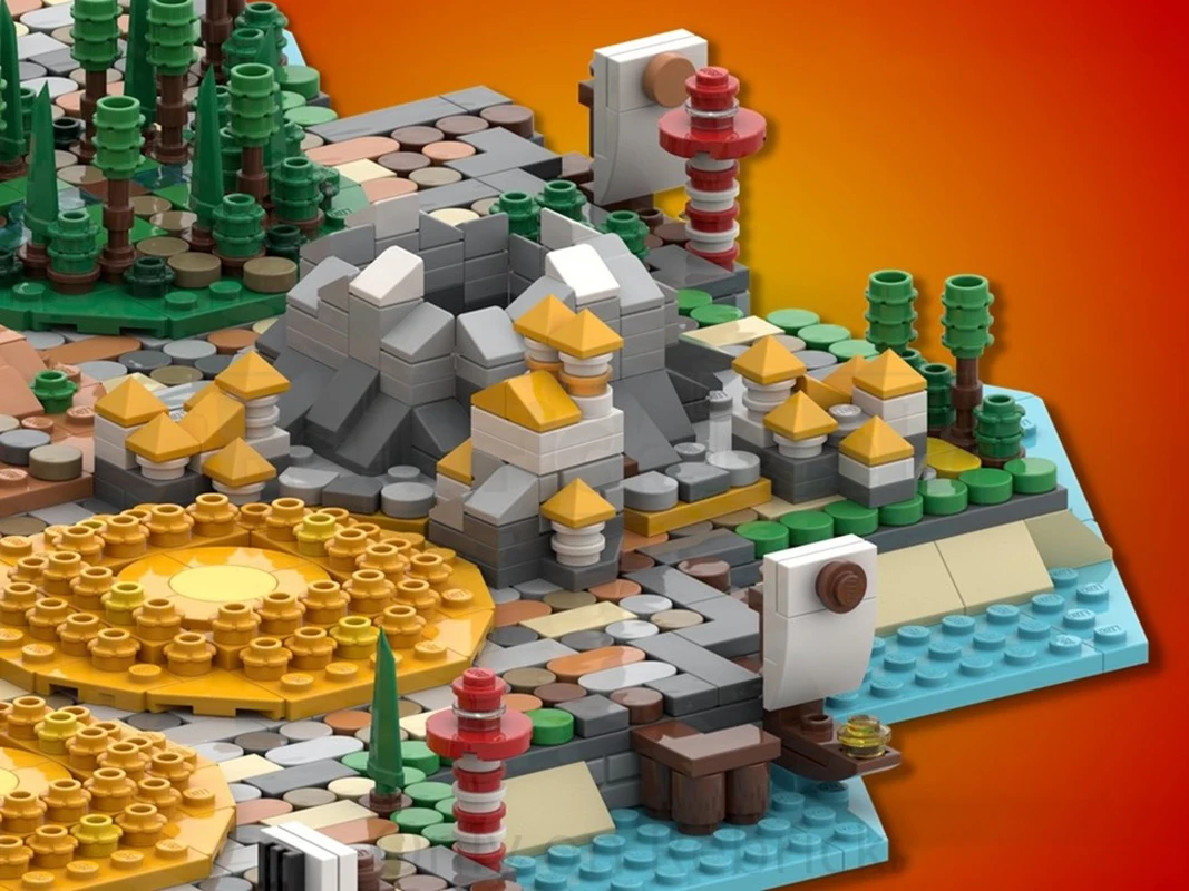 رائعة جديدة MOC بنة نمط المعماري نموذج رقعة الشطرنج العالم وحدات لعبة أطفال هدية مجموعة تجميع DIY