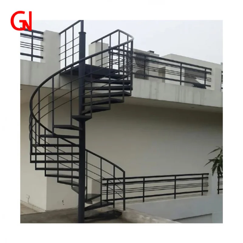 

Custom.Hot Sale Modern Design Steel and Wood Stairs Apartments Villas and Homes-Circular Interior Attic Stairs