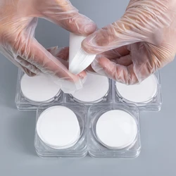 47mm*0.1/0.22 /0.45/0.8/1/3um 50pcs Microporous Filter Membrane MCE Water Microfiltration Aqueous Membrane MCE Mixed Cellulose