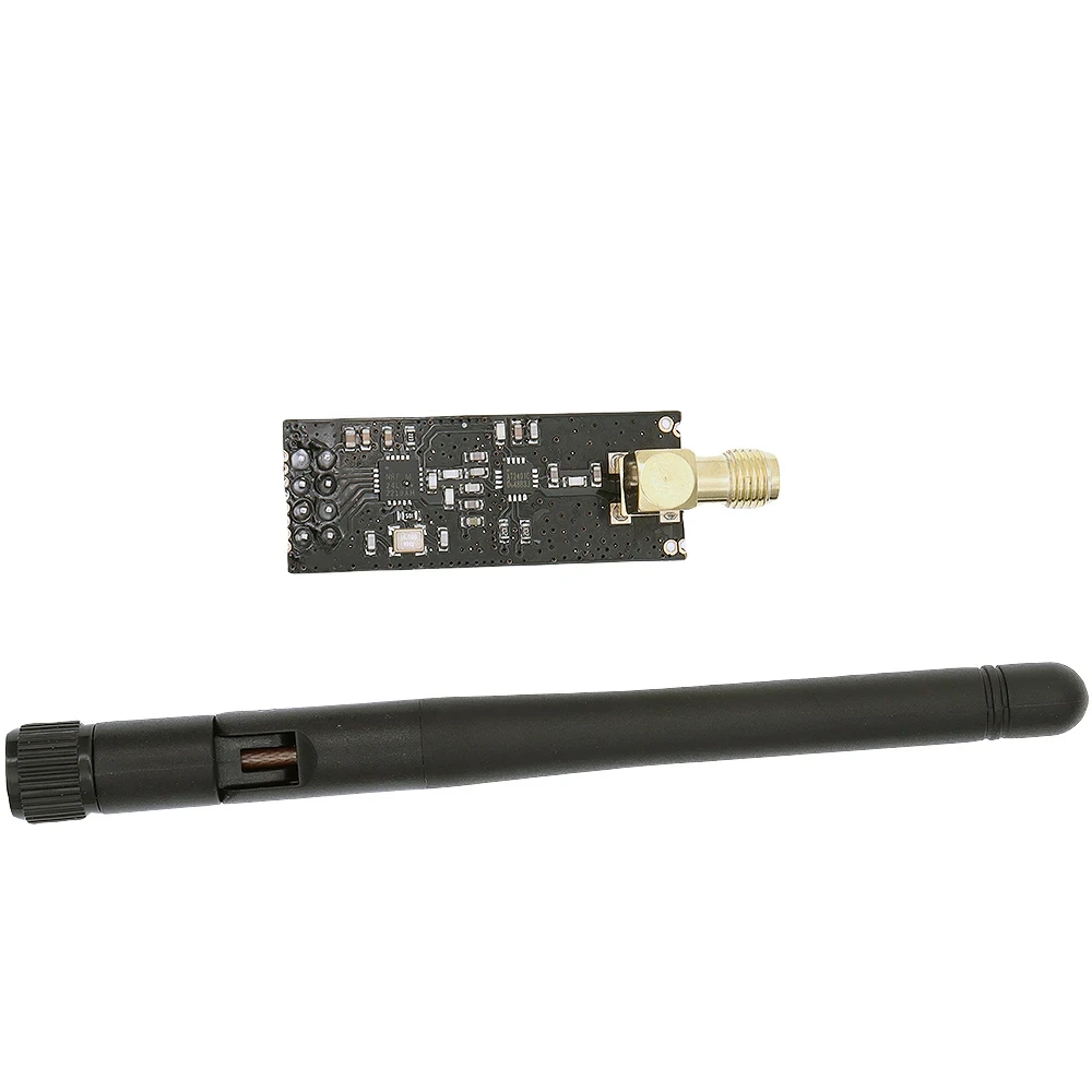Módulo sem fio NRF24L01 + PA + LNA 2.4G de longa distância de 1100 metros com antena