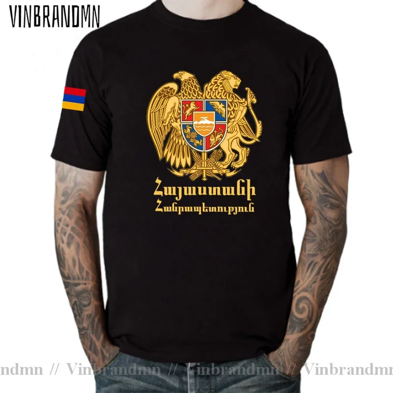 Armenia Armenian ARM men t shirt fashion 2022 jerseys nation team 100% cotton t-shirt gyms clothes tee country sporting hot sale