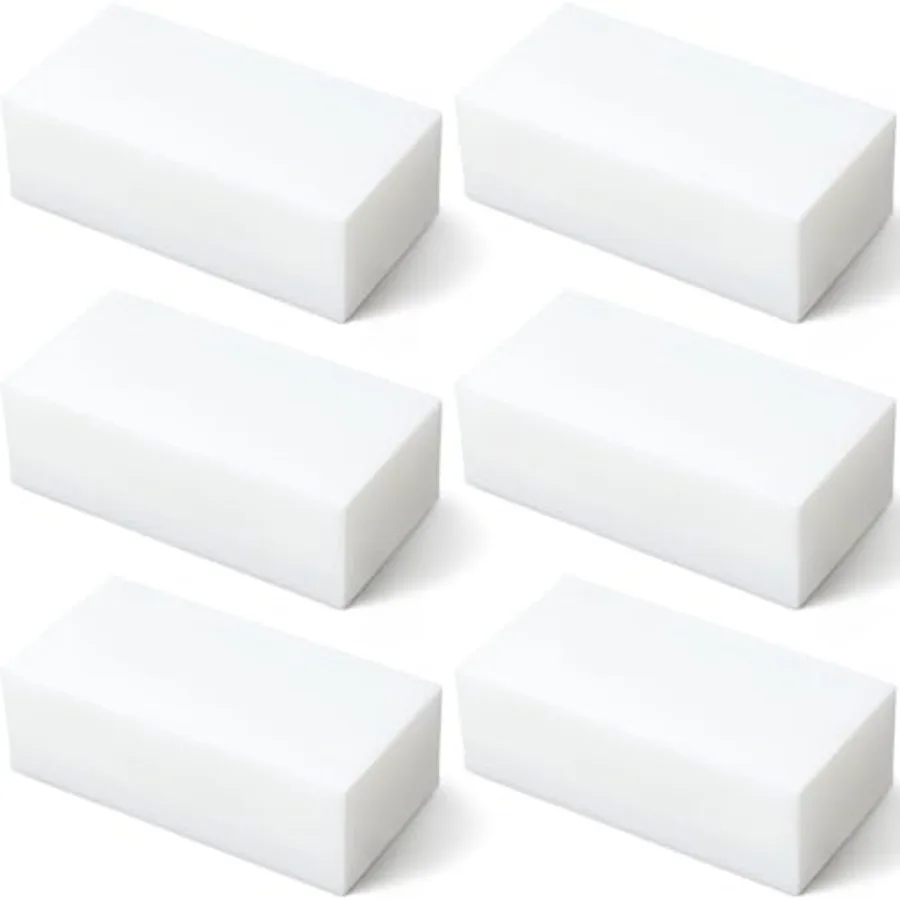 

6 шт. блоков из HDPE пластика 2x3x6, твердые полиэтиленовые блоки для механической обработки, улучшения домашнего пола, прототипирования, DIY проектов