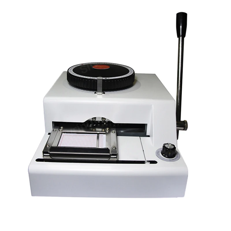 Embossing Coding Machine PVC Manual Embossing Code Machine