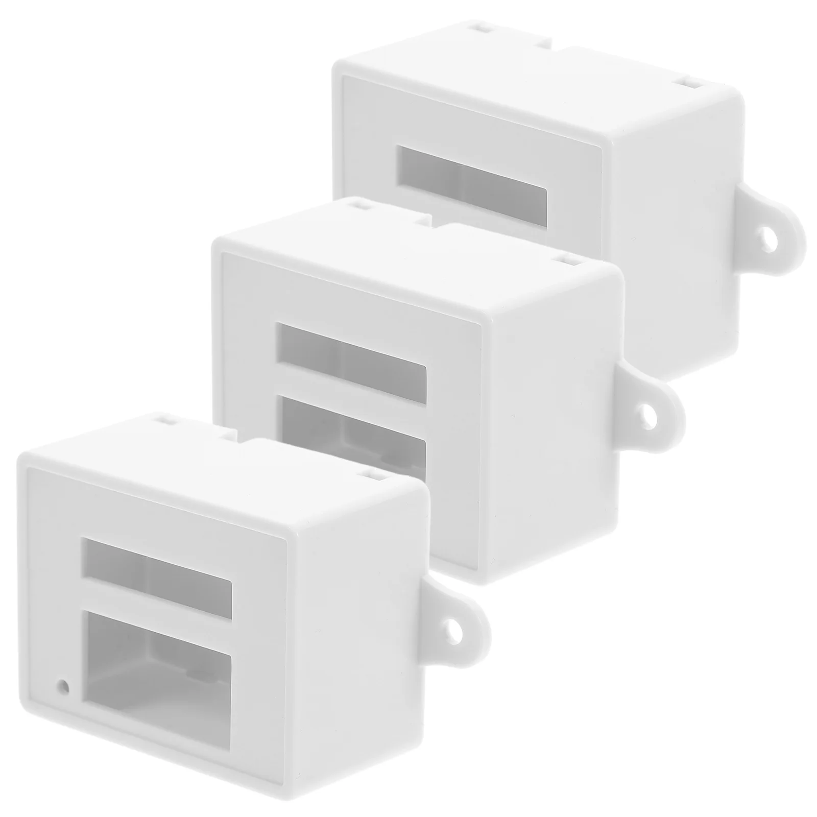 

3pcs Plastic Junction Weatherproof Electrical Box For Outdoor Electrical Parts Waterproof Enclosure For Electronics Projects