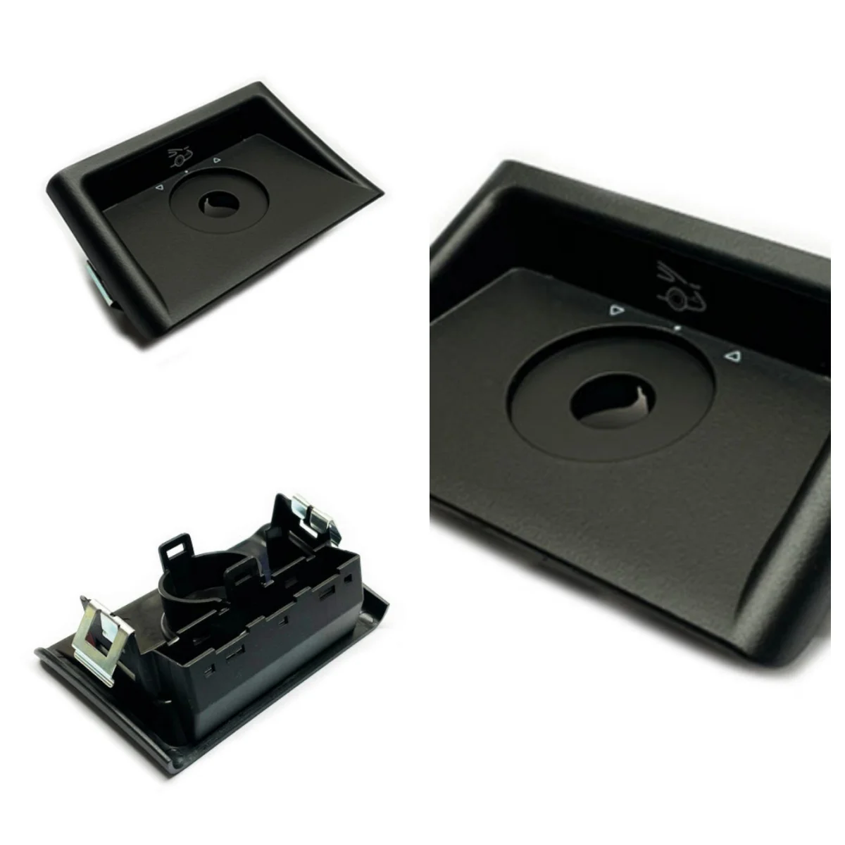 One Piece Lower Center Console Switch Housing For Porsche 911 964 C2 C4 RS Turbo Single Switch Spoiler,Part NO. 964552071031DB