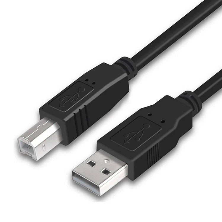 

USB 2.0 Printer Cable USB A Male to USB B Male Foil+Braided(inside) Shielded 1.5m 3m 5m