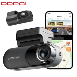 DDPAI N3 Pro 3K Car Recorded Built-in GPS&Wifi Smart Connect APP Control support 24H Parking