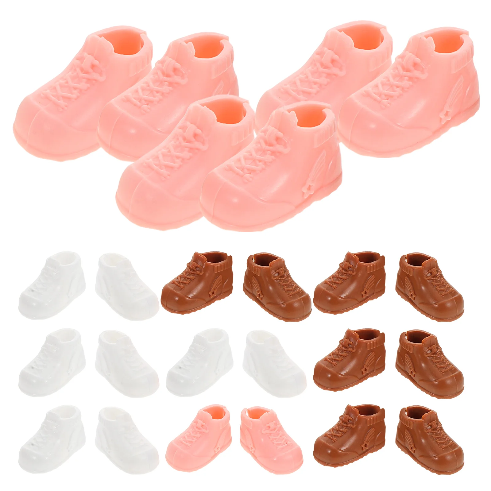 Mini zapatos para botas de 17Cm, zapatillas altas, accesorios de simulación para casa de muñecas en miniatura, decoración artesanal, accesorios de juego