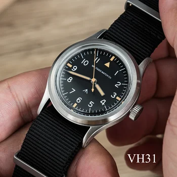 Militado ML14 36mm 手錶 VH31 秒針石英機芯手錶 藍寶石水晶超夜光 BGW9 C3 100公尺防水手錶 10 最佳銷售 男士軍表 - №6