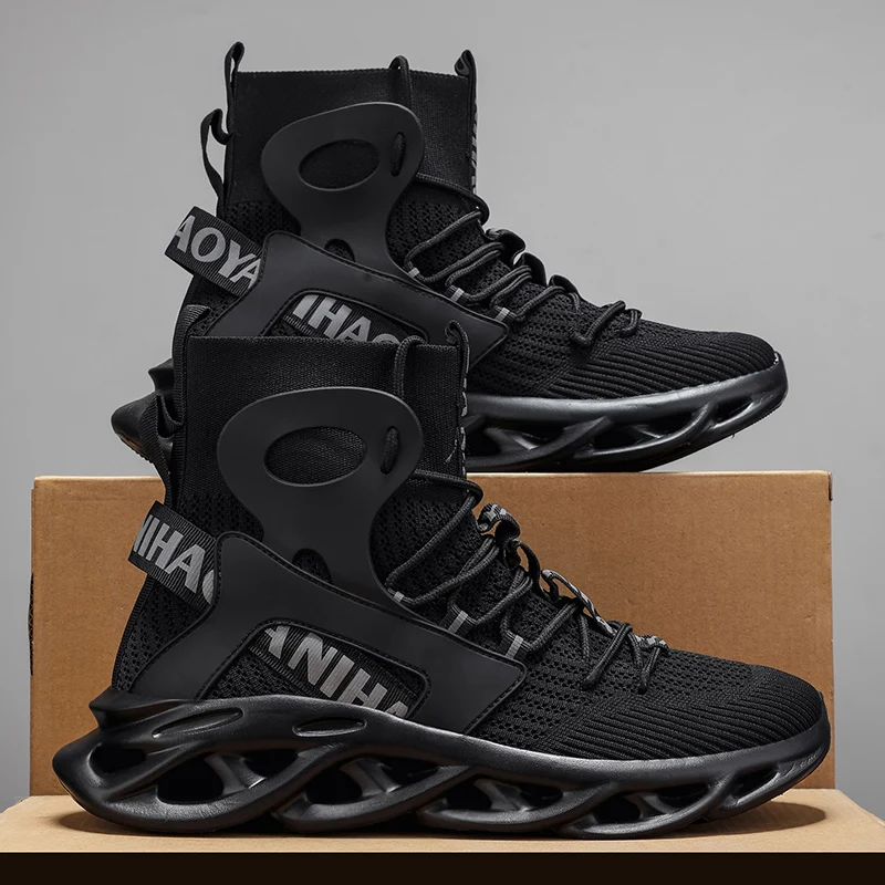 Herren-Freizeitschuhe, modische Laufschuhe, rutschfeste Offroad-Schuhe, Rennschuhe, atmungsaktive, dämpfende Sneakers, Mesh-Trainer für Paare