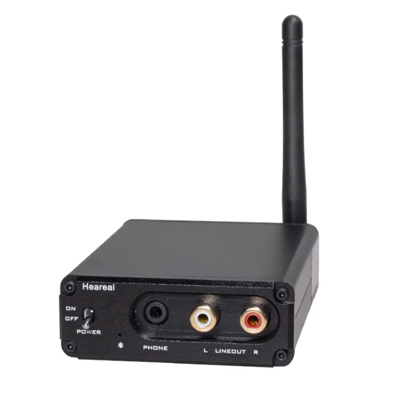 High-Fidelity Wireless Bluetooth 5.4 Audio Receiver APTX-HD Lossless LDAC Optical Coaxial Decoder for Car and Home Use