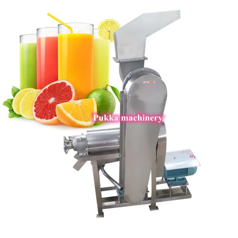 220/380v Edelstahl 0,5 t/h Obst gemüse brecher und Entsafter/Kaktus-Tomaten-Spiral-Entsafter/Fruchtsaft-Extraktion maschine