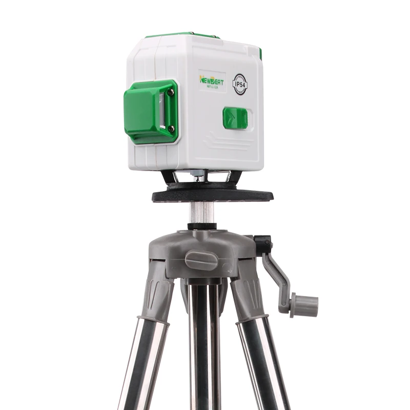 

NewBeat Industrial Battery Power Tools OEM 12 Lines Green Beam Self-Leveling 360 Rotary Laser Level 3D