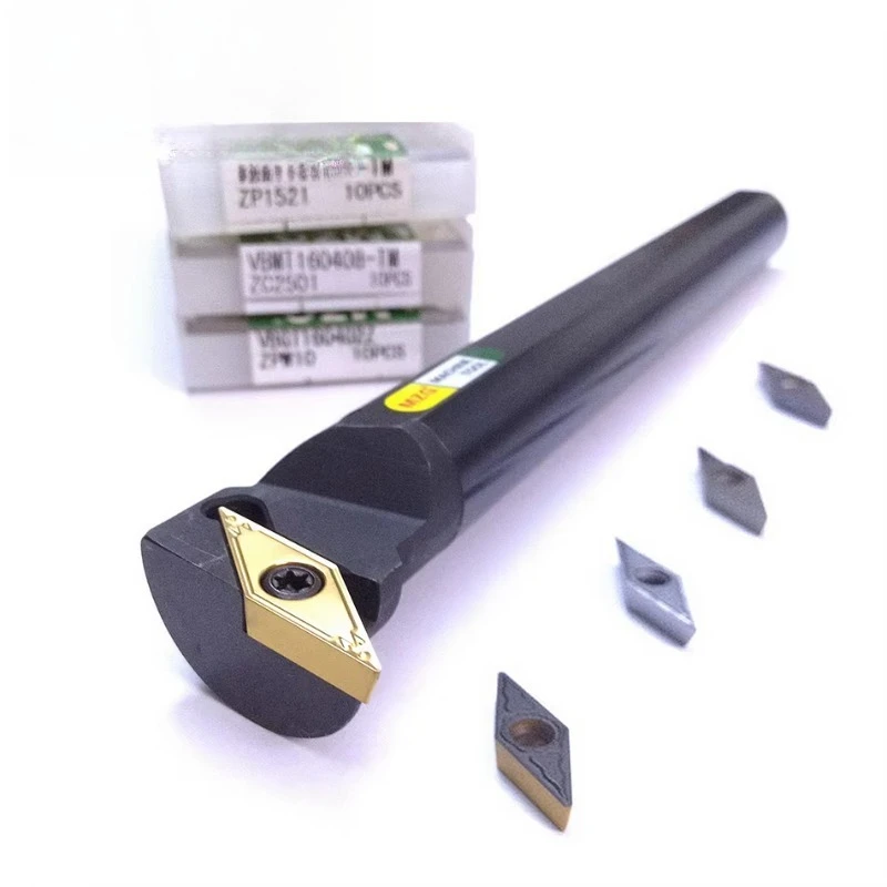 ที่จับเครื่องมือกลึง CNC รุ่น SVUBR พร้อมเม็ดมีด VBMT ทังสเตนคาร์ไบด์ สำหรับงานกลึงภายนอก