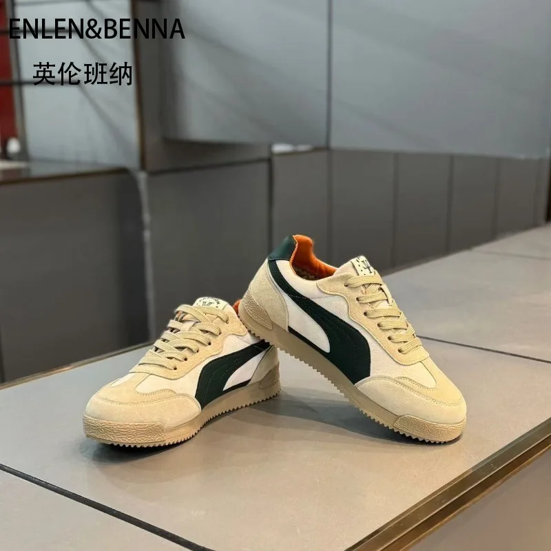 أحذية كاجوال متعددة الاستخدامات على الموضة جديدة، أحذية رياضية، أحذية جري عالية الجودة للرجال، أحذية رجالية خفيفة الوزن للاستخدام الخارجي