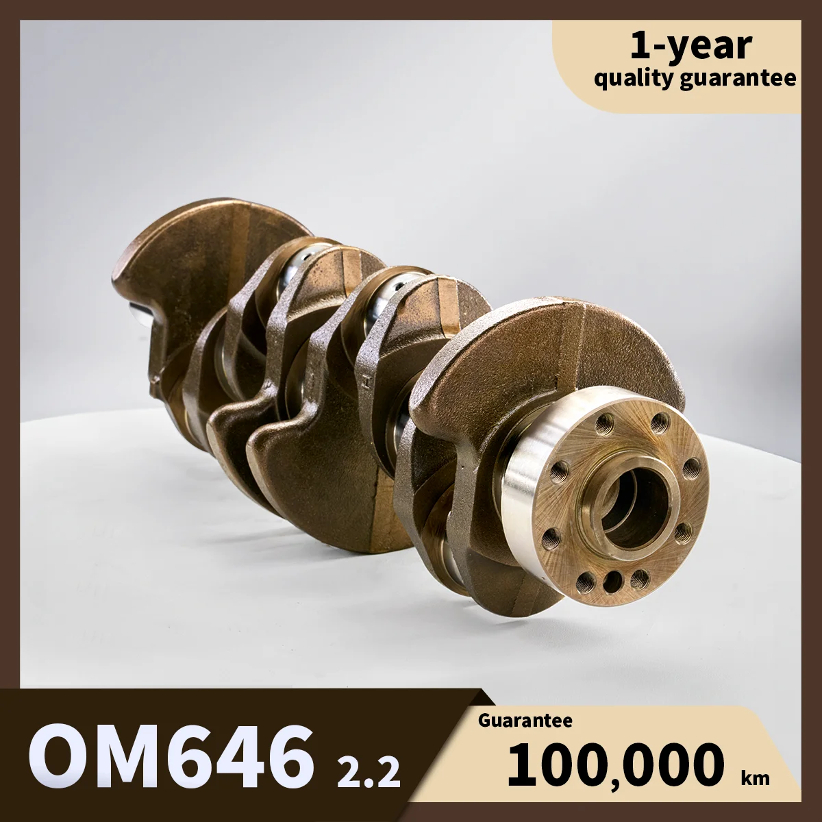 

Crankshaft for Mercedes-Benz C220 CDI/E220 CDI/Engine OM646/OM611 2.2L alloy crank shaft A6460310401 Original factory replacemen