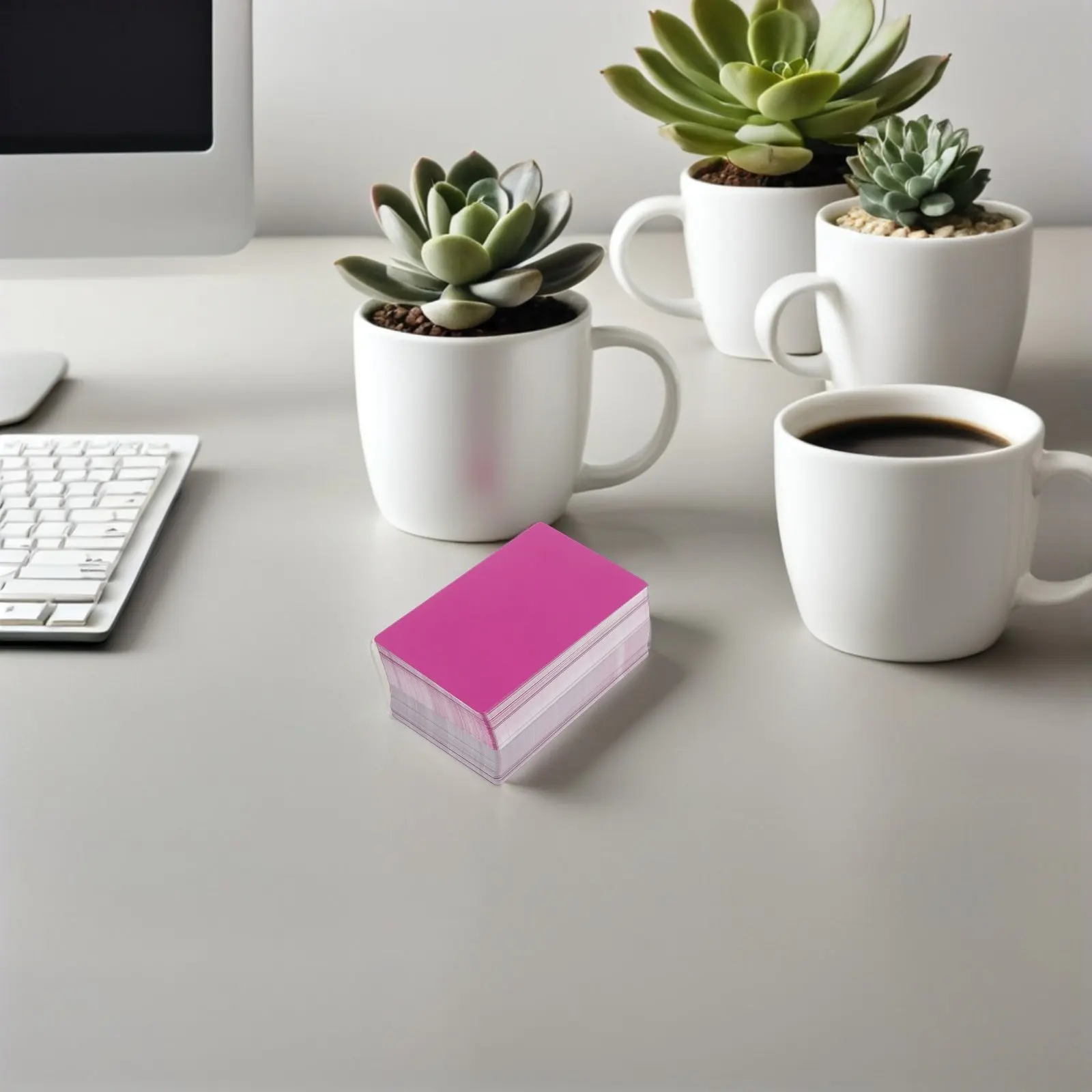 

200Pcs Metal Business Card Blanks Aluminum Laser Engraving Sheets Blank Business Visiting Cards Ultra Thin Lightweight Tags